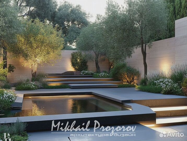 Ландшафтный дизайнер. Визуализация и чертежи