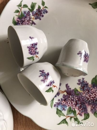 Сервиз -«сирень«Дулево
