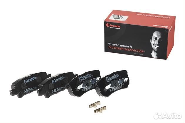 Колодки тормозные дисковые зад