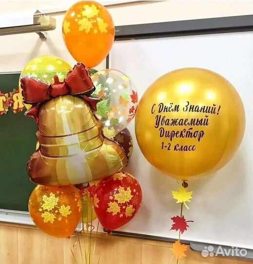 Воздушные шары на 1 сентября