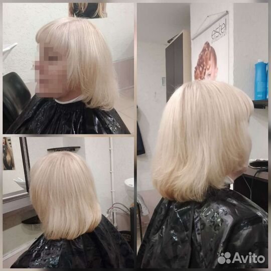 Стрижка, укладка волос, окрашивание, выезд на дом