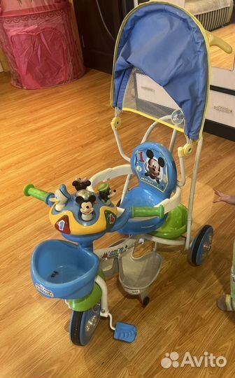 Детский трехколесный велосипед