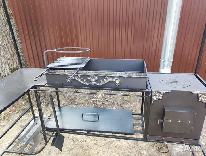 Мангал С крышей