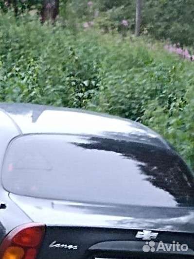 Шеврале ланос. Задняя лабавой стекло