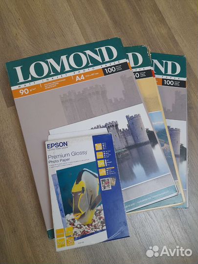 Фотобумага Lomond, epson