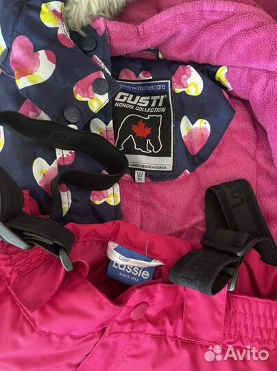 Куртка зимняя штаны 122