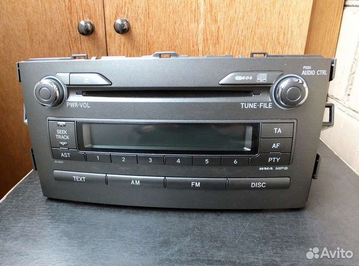 Штатная магнитола тойота auris