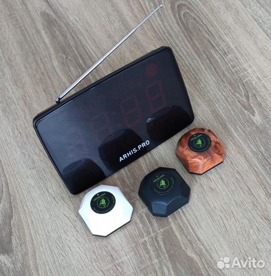 Кнопки вызова официанта модель Бургер и табло