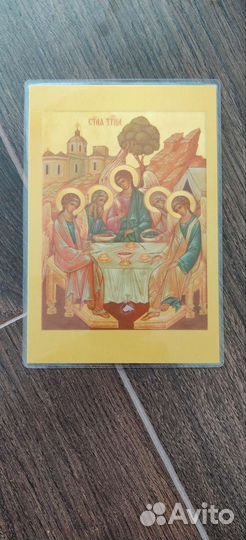 Редкие иконы из Израиля с частицей дубаМаврийского