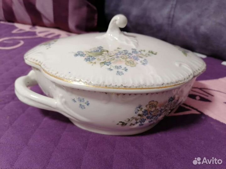 Супница Кузнецовский фарфор СССР
