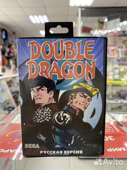 Картридж Сега double dragon 1