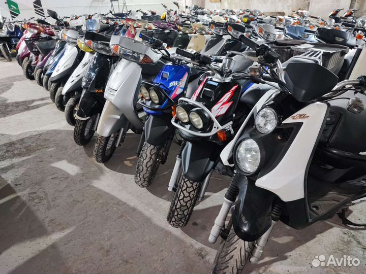 Скутеры из Японии с гарантией 1000 км