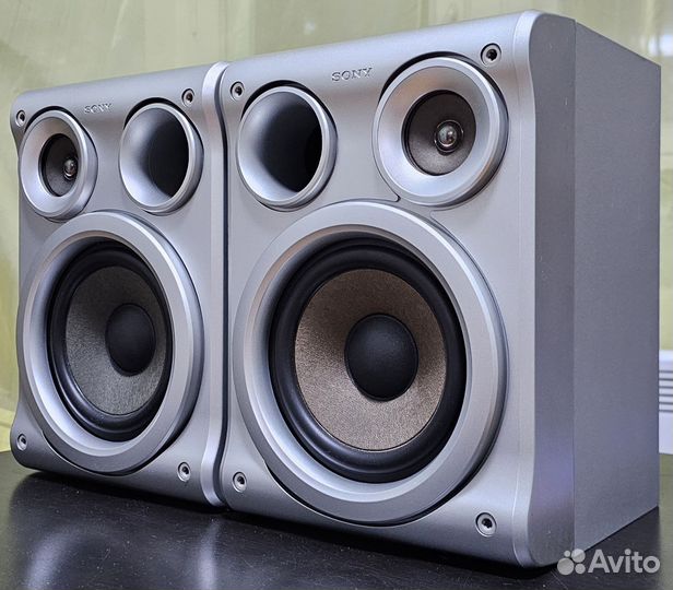 Акустические колонки sony, aiwa