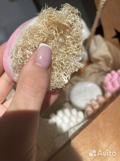 Массажное мыло с люфой