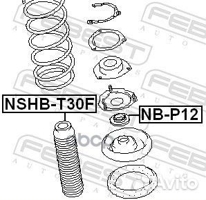 Пыльник амортизатора nissan maxima 94-00/X-trai