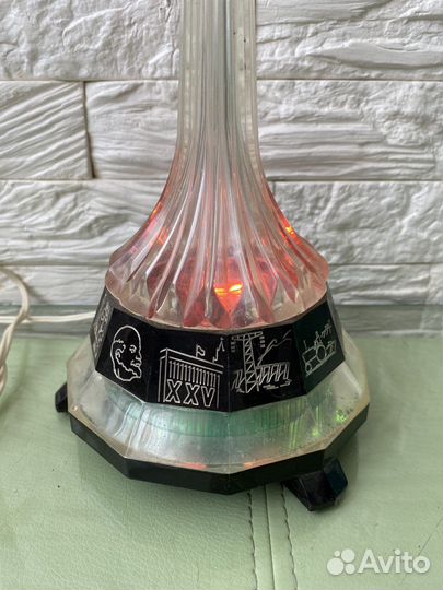 Лампа настольная ночник Ракета СССР