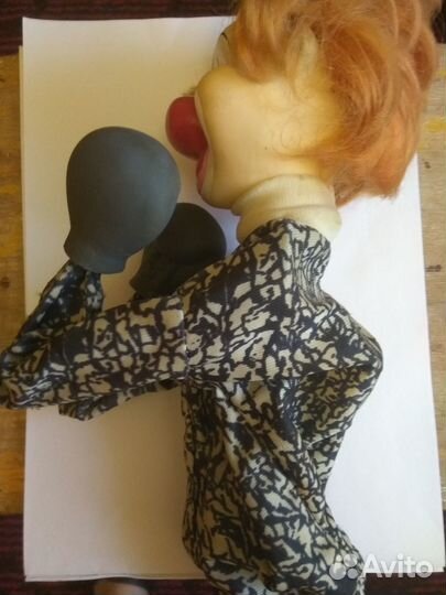 Джокер Кукла-перчатка Клоун Боксер фрг 1960 годов