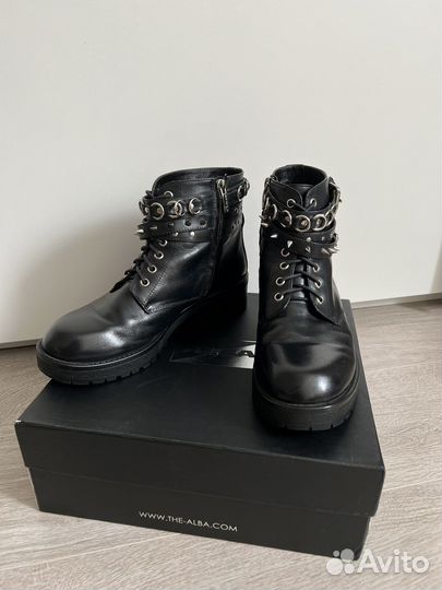 Ботинки нат.кожа 40 размер
