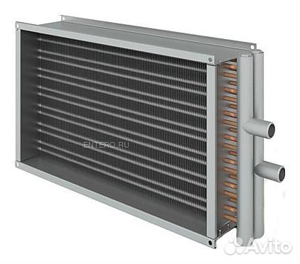 Теплообменник-калорифер Cyclone SHW 615 x 850 x 2R