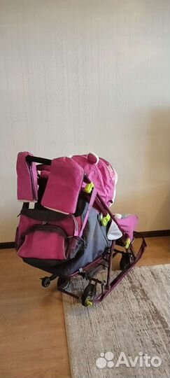 Детские санки коляска бу
