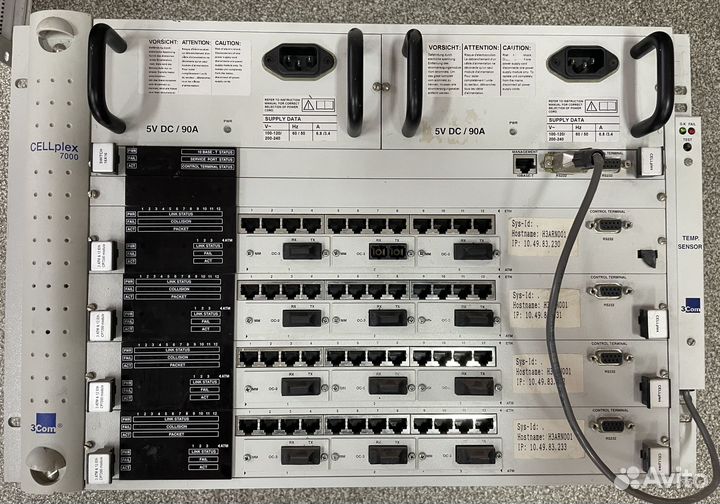 Коммутатор cellplex компании 3Com