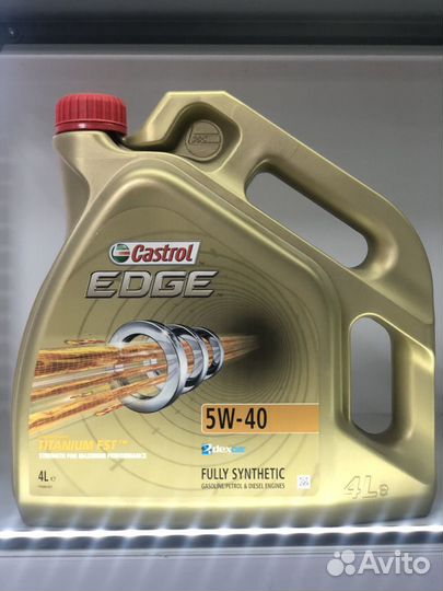 Castrol edge 5w40 (4л) Бесплатная замена