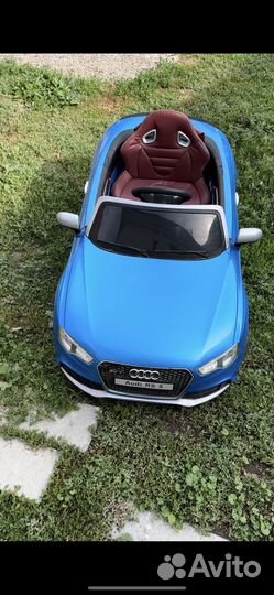 Детский электромобиль audi rs 5