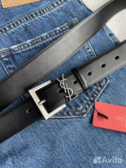 Ремень женский кожаный YSL