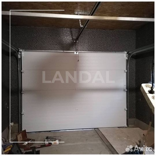 Секционные подъёмные гаражные ворота