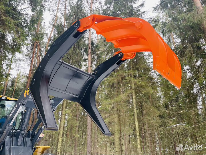 Бревнозахват на фронтального погрузчик xcmg LW 300