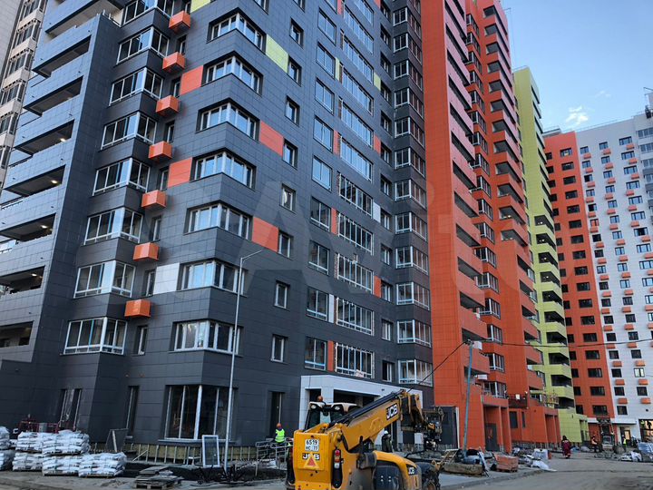 Своб. планировка, 34 м², 8/20 эт.