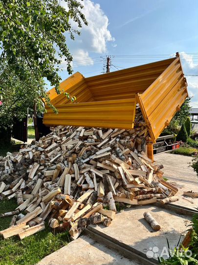 Дрова березовые колотые