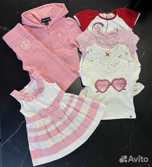 Вещи для девочки 9-12 мес