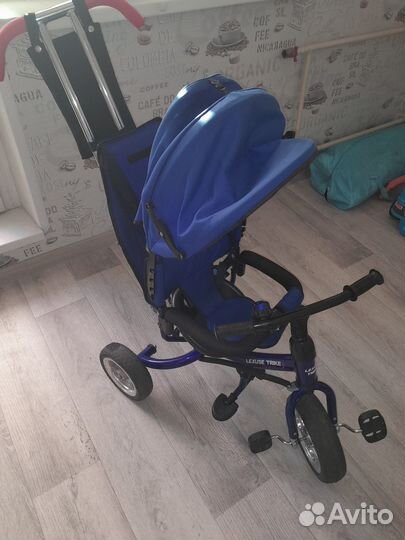 Трехколесный велосипед бу с ручкой