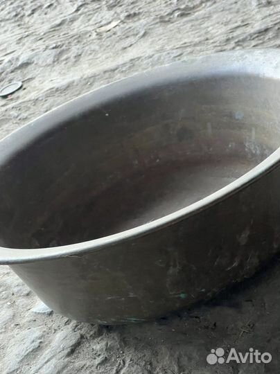 Латунный таз