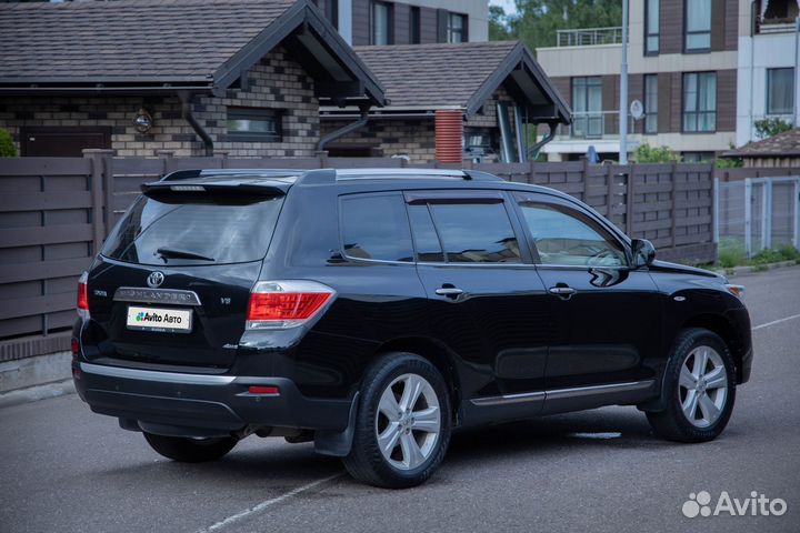 Toyota Highlander 3.5 AT, 2011, 237 500 км