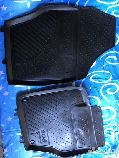 Коврики резиновые Peugeot 408