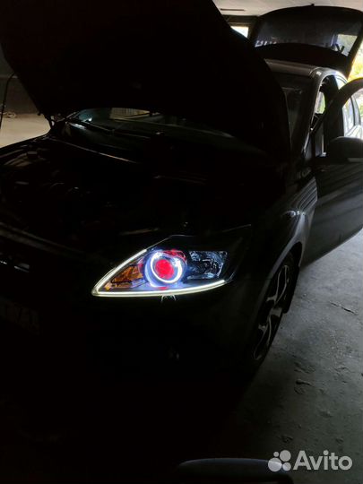 Фары новые ford focus 2 рестайлинг bi-led