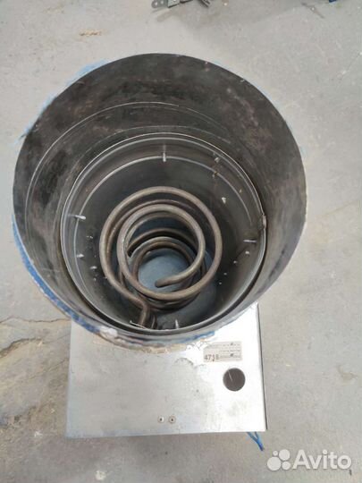 Эл. нагреватель для круглого канала енс 200-9,0/3