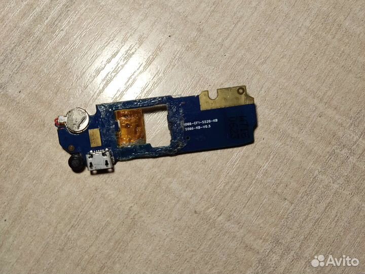 Плата зарядки для телефона fly fs505