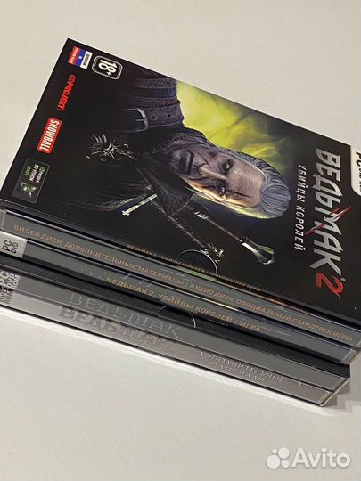 Коллекционное издание игры Ведьмак 1 и Ведьмак 2