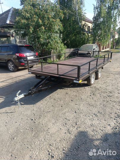 Прицеп легковой двухосный новый 4*2