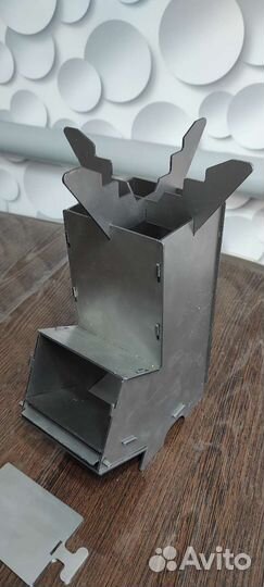 Походная печь ракета