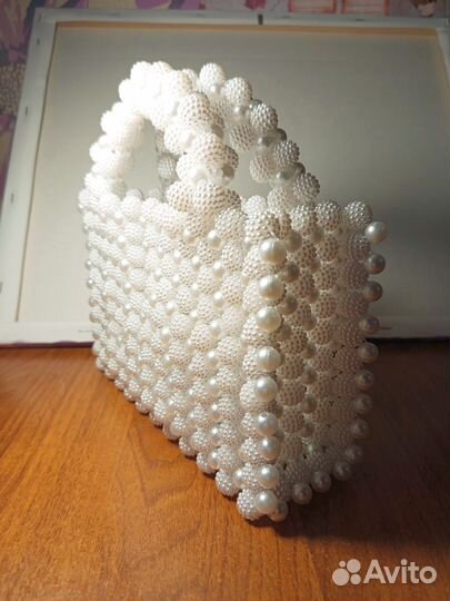Сумка из бусин ручной работы