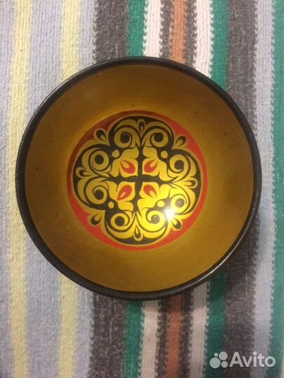 Деревянная посуда хохлома