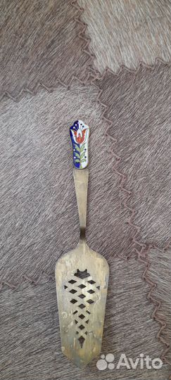 Лопатка для торта мельхиор СССР