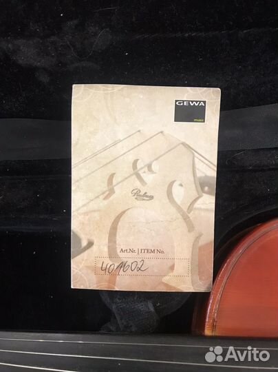 Скрипка 3 4 Gewa