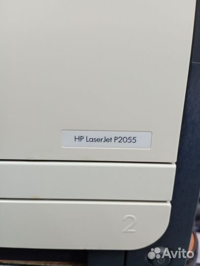 Принтер лазерный hp p2055/пробег 214 листов