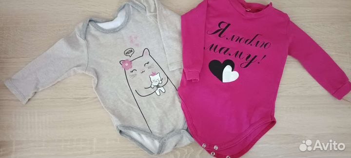 Продам слипы, боди, футболки, песочники, штанишки