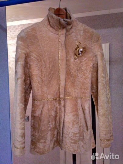 Полушубок натуральный мех